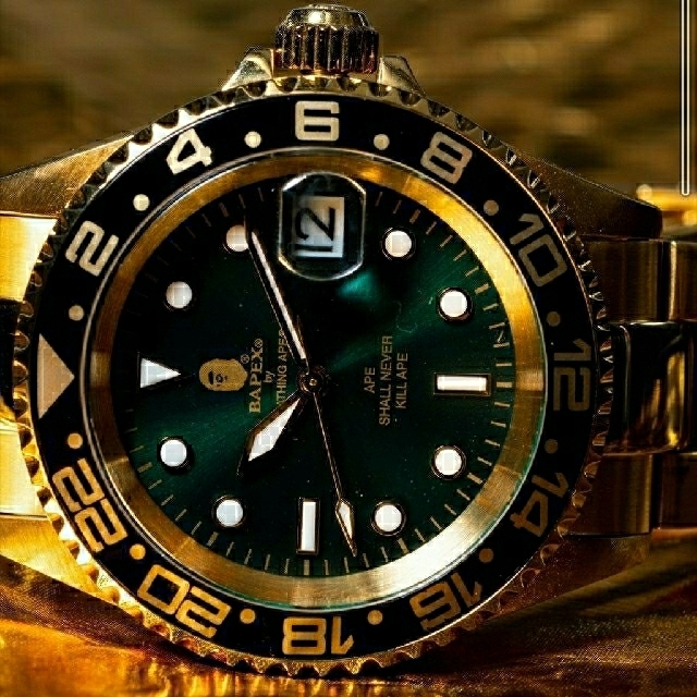 激レア A BATHING APE TYPE 2 BAPEX ROLEX