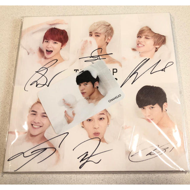 TEENTOP CLASS サイン　チャンジョ トレカ付き(CDは付きません) エンタメ/ホビーのタレントグッズ(アイドルグッズ)の商品写真