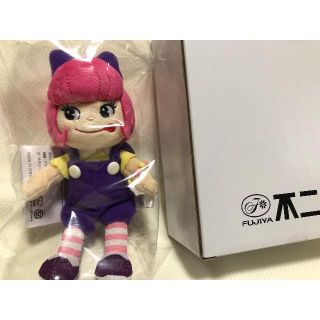 フジヤ(不二家)のペコラちゃん　ペコちゃん　不二家　キーホルダー　人形　ぬいぐるみ　フィギュア(ぬいぐるみ)