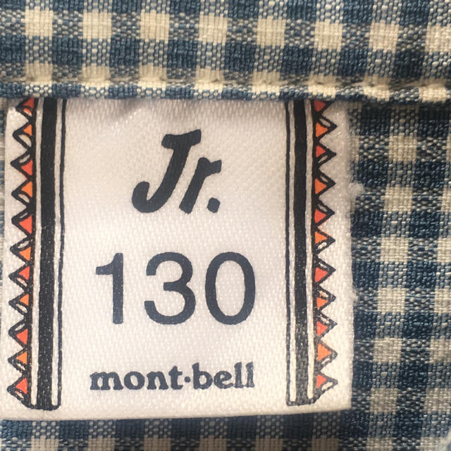 mont bell(モンベル)のmont-bell キッズ長袖シャツ 130サイズ キッズ/ベビー/マタニティのキッズ服男の子用(90cm~)(その他)の商品写真