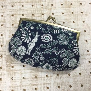 ミナペルホネン(mina perhonen)のハンドメイド ミナペルホネン 親子がま口 財布 bird garden (財布)