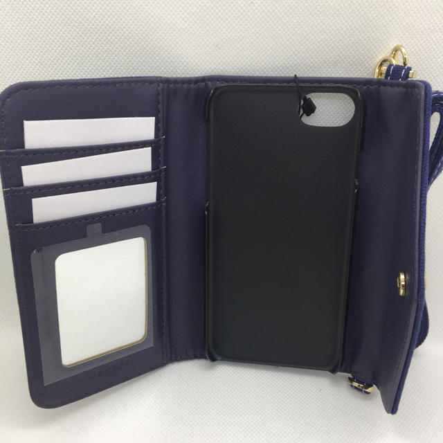 SMIR NASLI(サミールナスリ)の新品 Lee×SMIRNASLI iPhoneケース 6/7/8対応 ネイビー スマホ/家電/カメラのスマホアクセサリー(iPhoneケース)の商品写真