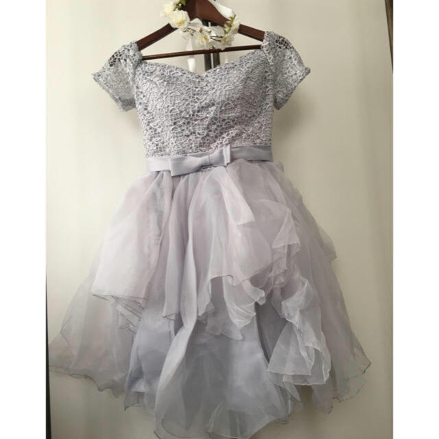 ウェディングドレス、二次会ドレス レディースのフォーマル/ドレス(ミニドレス)の商品写真