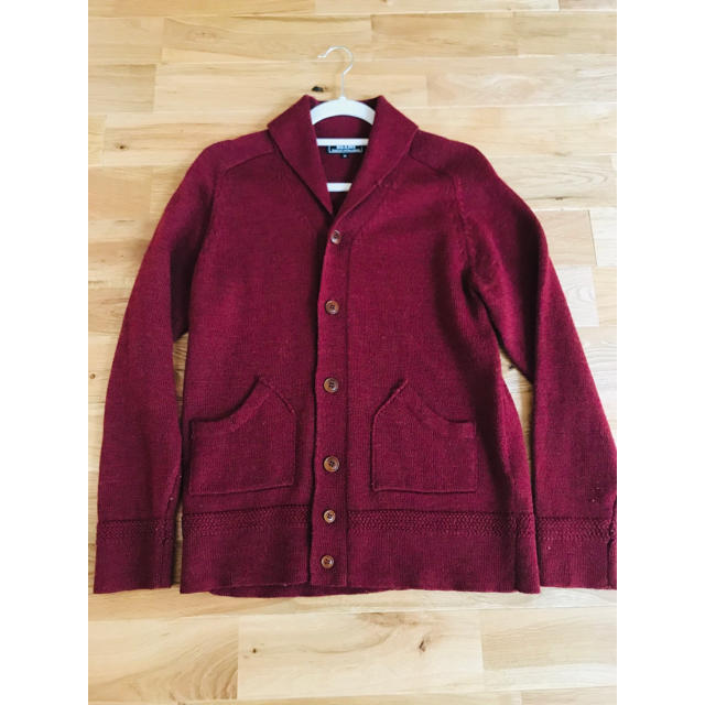 【値下げ】BEAMS ビームス ニット ウール カーディガン | フリマアプリ ラクマ