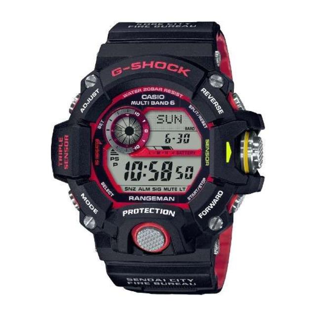 新品・送料込 G-SHOCK GW-9400NFST-1AJR 緊急消防援助隊