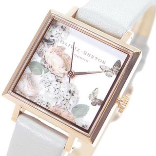 オリビアバートン腕時計 レディース OB16WG41 ホワイト グレー(腕時計)