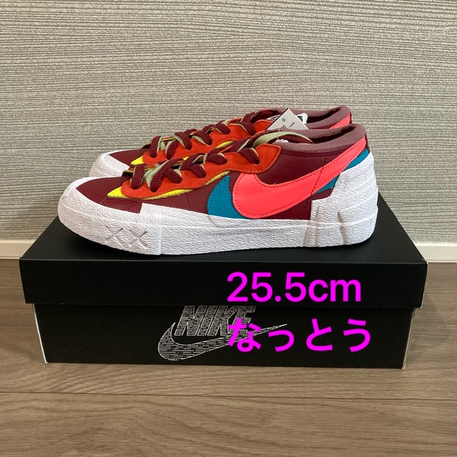 sacai(サカイ)の【25.5cm】KAWS x SACAI x NIKE BLAZER LOW メンズの靴/シューズ(スニーカー)の商品写真