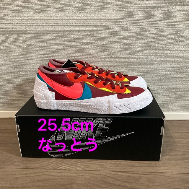 sacai(サカイ)の【25.5cm】KAWS x SACAI x NIKE BLAZER LOW メンズの靴/シューズ(スニーカー)の商品写真