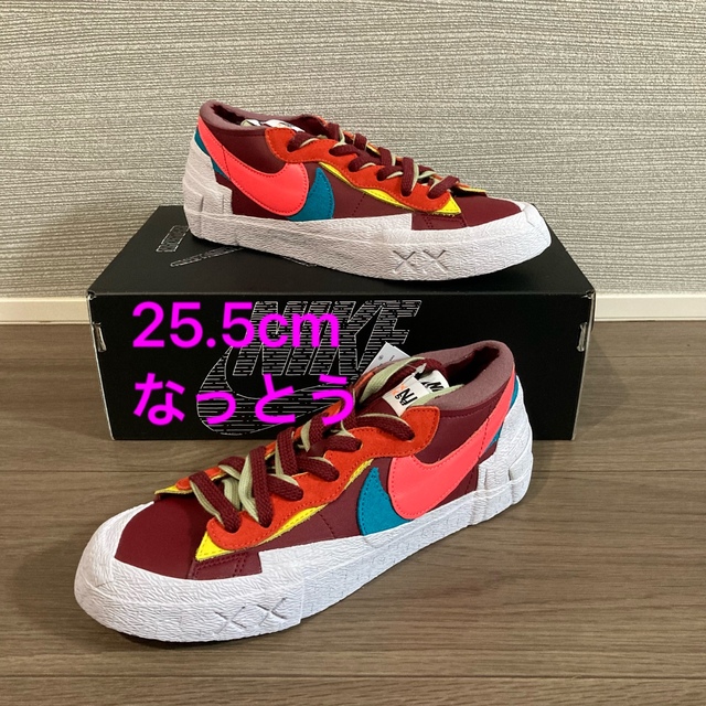 sacai(サカイ)の【25.5cm】KAWS x SACAI x NIKE BLAZER LOW メンズの靴/シューズ(スニーカー)の商品写真