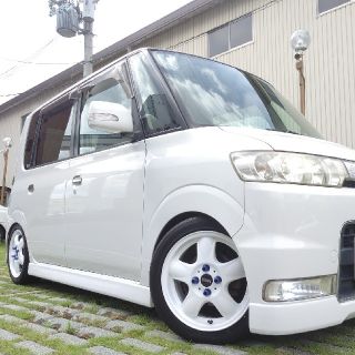 ダイハツ(ダイハツ)の車検3年1月!ターボ！無事故低走行！最上級タントカスタムRS★快適仕様★ナビ付も(車体)