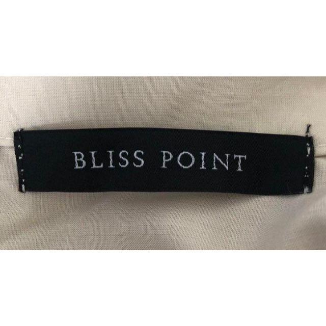 BLISS POINT(ブリスポイント)の[BLISS POINT] ドロップショルダー開襟シャツ レディースのトップス(シャツ/ブラウス(半袖/袖なし))の商品写真