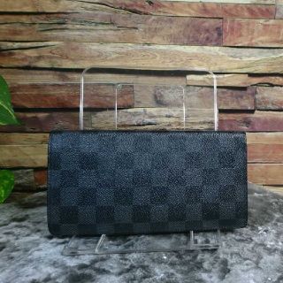 ルイヴィトン(LOUIS VUITTON)の【確実正規品】Louis Vuittonルイ・ヴィトンダミエグラフィット長財布(長財布)