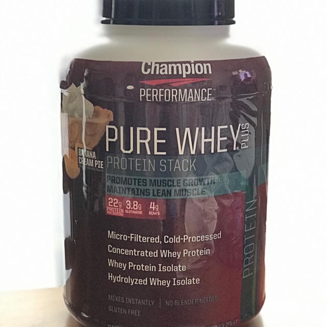 Champion - チャンピオンピュアホエイプロテイン　バナナクリームパイ味