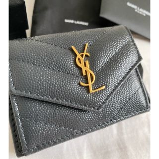 サンローラン(Saint Laurent)のサンローラン　三つ折り財布(財布)