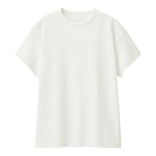 ジーユー(GU)の☆ERIKAさま専用☆スムースTシャツ★ホワイト2枚(Tシャツ(半袖/袖なし))