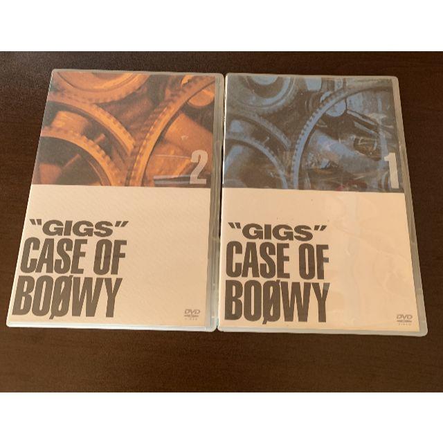 趣味/実用CASE OF BOOWY DVD 2枚セット 布袋 氷室