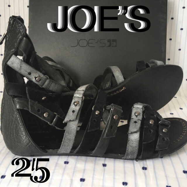 JOE’Sジョーズジーンズ　US限定　グラディエーター　レザー　サンダル　US8