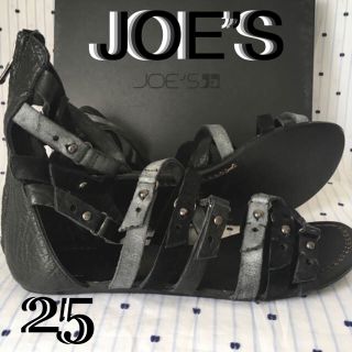 ジョーズジーンズ(JOE’S JEANS)のJOE’Sジョーズジーンズ　US限定　グラディエーター　レザー　サンダル　US8(サンダル)