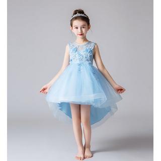 子供ドレス　ピアノ発表会ドレス　フラワーガール 　プリンセスドレス　160cm(ドレス/フォーマル)