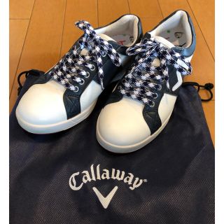 キャロウェイ(Callaway)のキャロウェイ　スパイクレス　ゴルフシューズ　23㎝(シューズ)