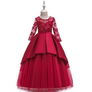 子供ドレス　ピアノ発表会ドレス　フラワーガール 　プリンセスドレス　120cm(ドレス/フォーマル)