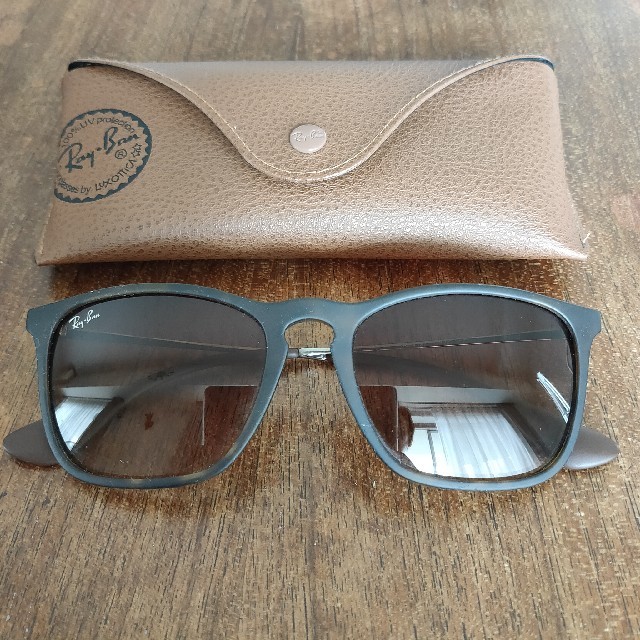 展示品Ray Banレイバン軽量サングラス74287 クリスCHRIS鼈甲 B