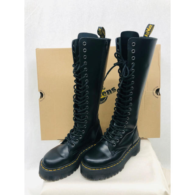 Dr.Martens(ドクターマーチン)のDr.Martens BRITAIN サイドジップ 20ホール UK4箱あり レディースの靴/シューズ(ブーツ)の商品写真