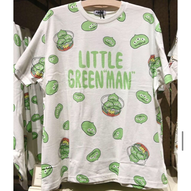 ディズニー プニュズ Tシャツ リトルグリーンマン 3L-
