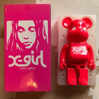 メディコムトイ(MEDICOM TOY)のBE@RBRICK X-girl 400% エックスガール ベアブリック(キャラクターグッズ)