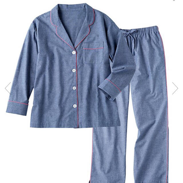 PEACH JOHN(ピーチジョン)のコットンシャツパジャマ♡新品未使用 レディースのルームウェア/パジャマ(パジャマ)の商品写真