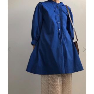 アメリヴィンテージ(Ameri VINTAGE)のAmeri vintage  MEDI BOX TUNIC  SHIRT ワンピ(ひざ丈ワンピース)