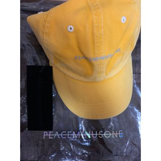 ピースマイナスワン(PEACEMINUSONE)のPMO VINTAGE COTTON CAP #1 YELLOW(キャップ)