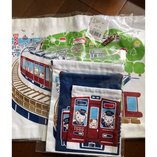 ファミリア(familiar)のファミリア   阪急　阪急電鉄　コラボ　巾着　バッグ　セット(トートバッグ)