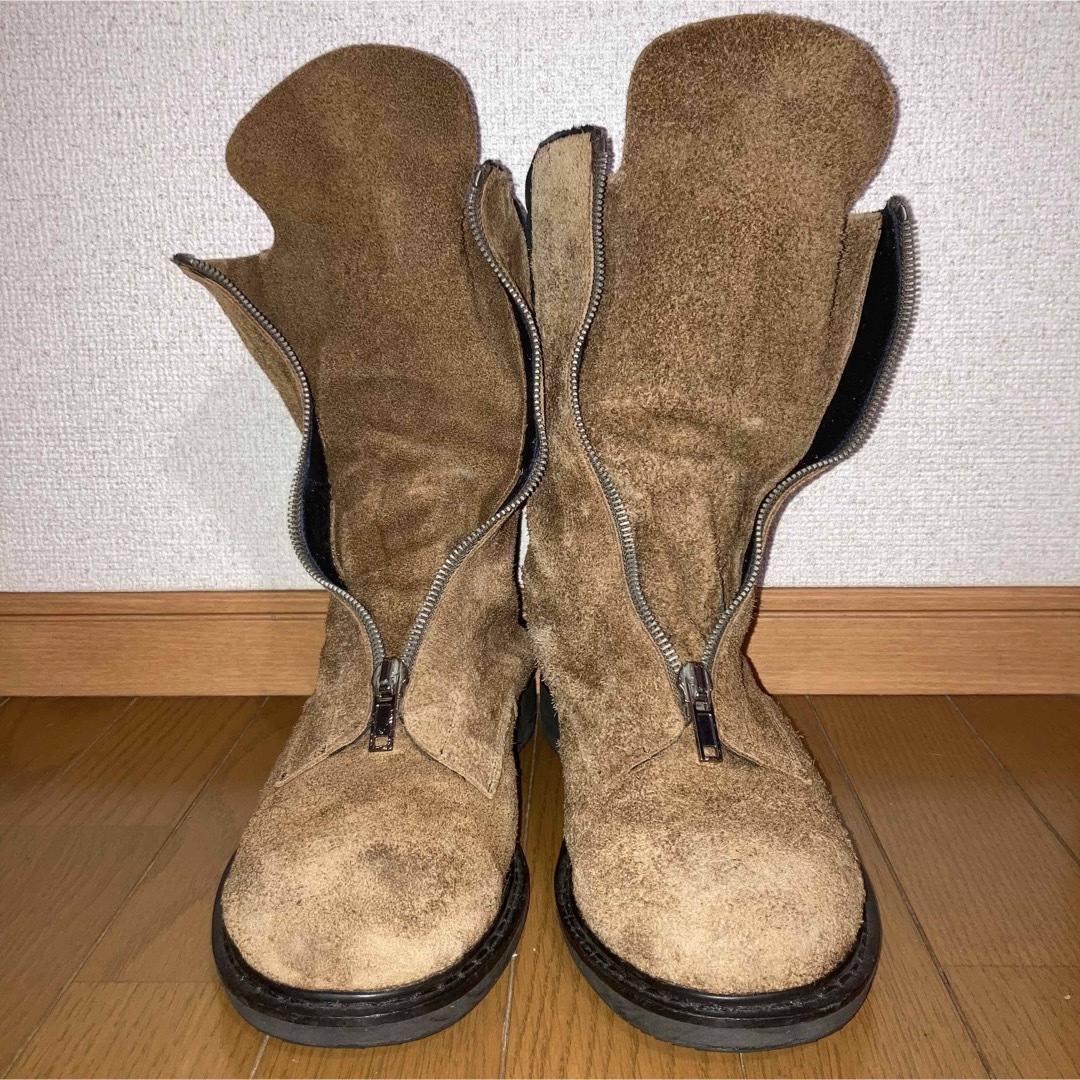Rick Owens - RICK OWENS zip センタージップ ブーツ リック Rick Owens - RICK OWENS zip センタージップ ブーツ リック