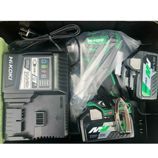 新品未使用!HiKoki インパクトドライバー WH36DA(2XP) - 工具