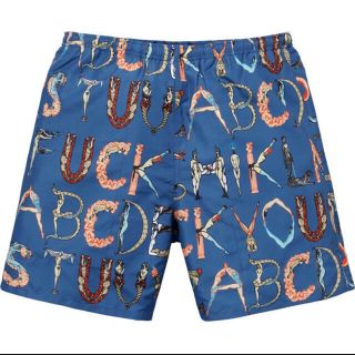 シュプリーム(Supreme)のsupreme alphabet water short(水着)