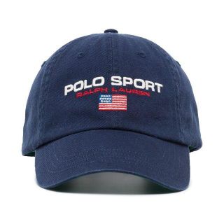 ポロラルフローレン(POLO RALPH LAUREN)のPolo Ralph Lauren POLOSPORT ロゴキャップ 復刻 RL(キャップ)