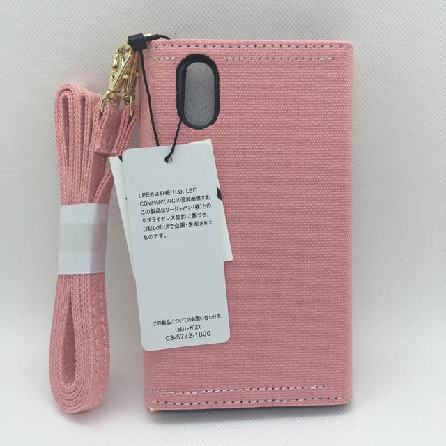 SMIR NASLI(サミールナスリ)の新品 サミールナスリ Lee×SMIRNASLI iPhoneX用ケース　ピンク スマホ/家電/カメラのスマホアクセサリー(iPhoneケース)の商品写真