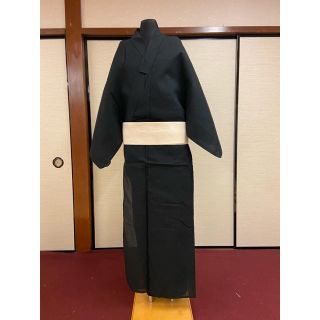 ☆新品問屋が見切りました。！メンズ浴衣セット　黒(浴衣)