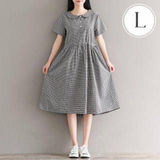 A296　ひまわり様専用　2300円→1800円(ひざ丈ワンピース)