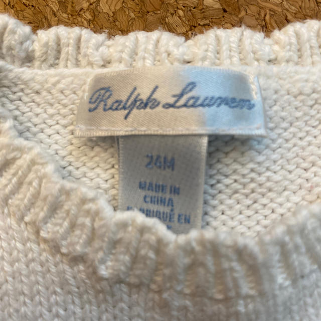 Ralph Lauren(ラルフローレン)のラルフローレン　セーター　 キッズ/ベビー/マタニティのベビー服(~85cm)(ニット/セーター)の商品写真