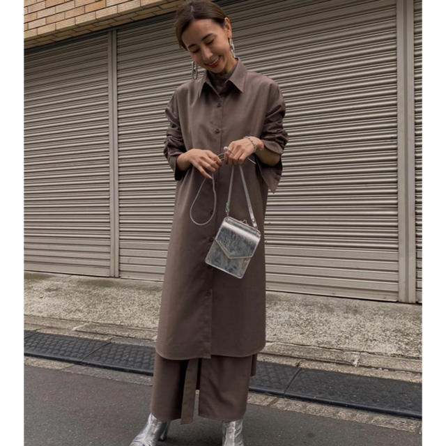 Ameri VINTAGE(アメリヴィンテージ)のAMERI UNDRESSED LAYERED SHIRT DRESS レディースのワンピース(ロングワンピース/マキシワンピース)の商品写真