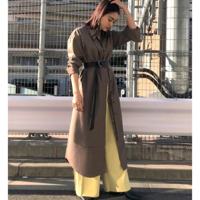 Ameri VINTAGE(アメリヴィンテージ)のAMERI UNDRESSED LAYERED SHIRT DRESS レディースのワンピース(ロングワンピース/マキシワンピース)の商品写真