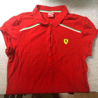 フェラーリ(Ferrari)のプーマ　フェラーリ　ポロシャツ(ポロシャツ)