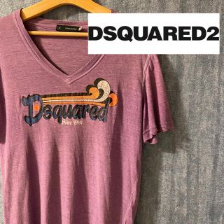 ディースクエアード(DSQUARED2)の90's DSQUARED2 ビンテージ　Ｖネック　半袖　tシャツ メンズ(Tシャツ/カットソー(半袖/袖なし))