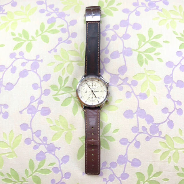agnes b.(アニエスベー)のkorokoroooo   様　😊　アニエス　⑬    腕時計・稼動品✨ メンズの時計(腕時計(アナログ))の商品写真