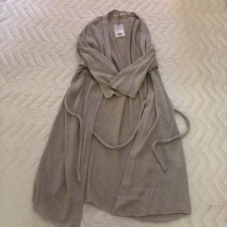 エヴァムエヴァ(evam eva)のevam eva/ soft cotton coil robe(カーディガン)