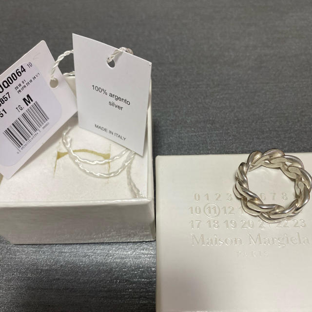 Maison margiela chain ring Mサイズ