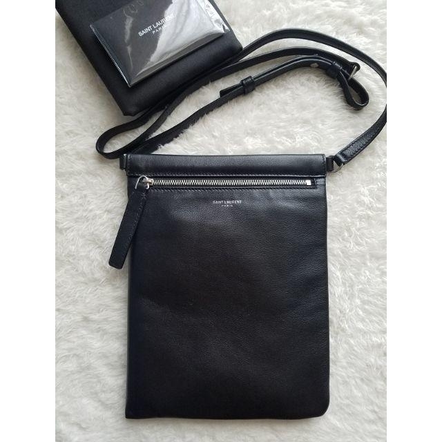 Saint Laurent(サンローラン)のマスコロイダー様専用 サンローラン レザー クロスボディバッグ メンズのバッグ(ショルダーバッグ)の商品写真