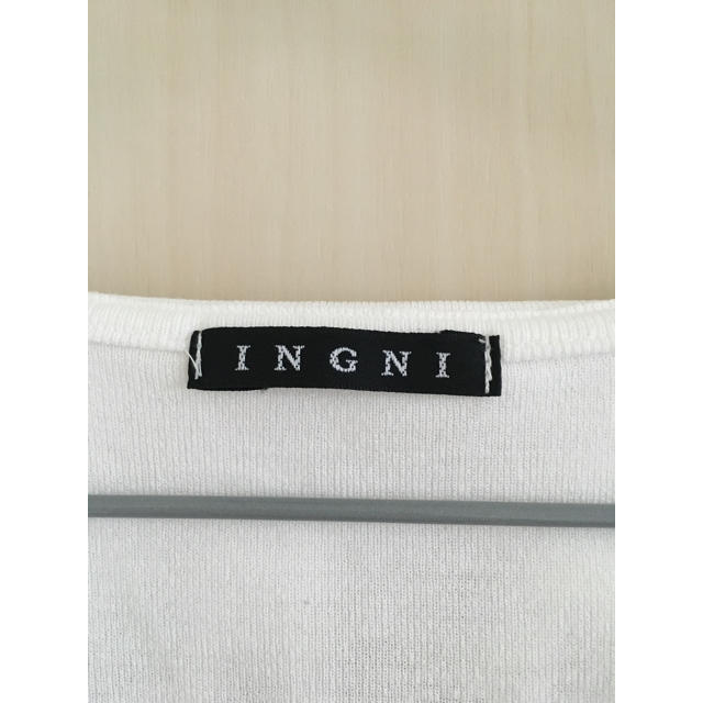 INGNI(イング)のイング トップス ☆ホワイト レディースのトップス(カットソー(半袖/袖なし))の商品写真